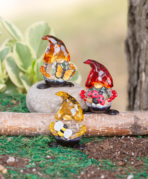 Flutter Friends Gnome Figurines