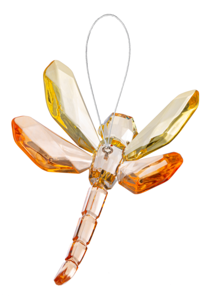 Two-Tone Small Dragonfly Ornaments