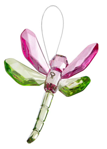 Two-Tone Small Dragonfly Ornaments