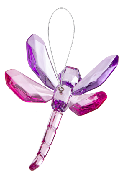 Two-Tone Small Dragonfly Ornaments