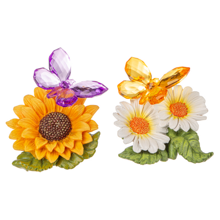 Crystal Expressions Butterfly in the Meadow Figure