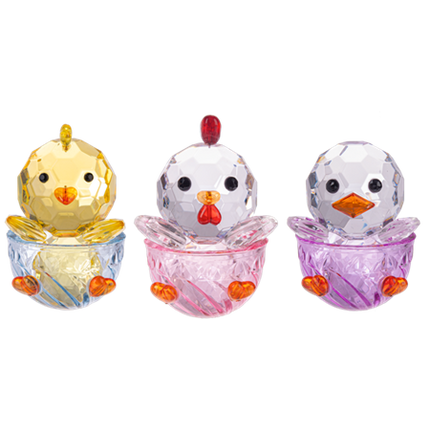 Crystal Expressions Easter Baby Birds figurine