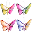 Vivid Chrystal Expressions Hanging Butterflies