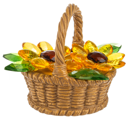 Basket of Sunflowers