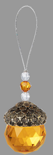 Crystal Expressions Acorn Ornaments