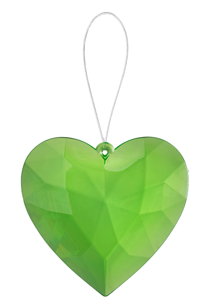 Green Heart Ornament