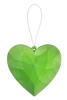 Green Heart Ornament
