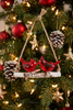 Mini Cardinals on Branch Ornament