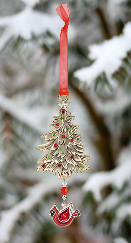 Cardinal Christmas Tree Ornament