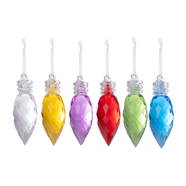 Holiday Light Bulbs Crystal Expressions ornament