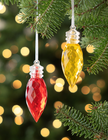 Holiday Light Bulbs Crystal Expressions ornament