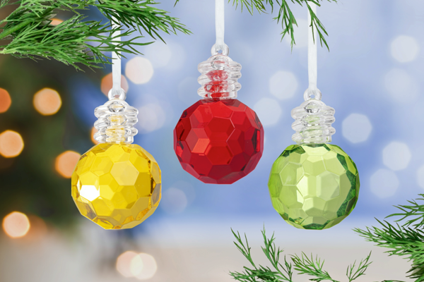 Round Holiday Light Bulbs