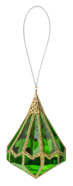 Glitter Jewel Ornament