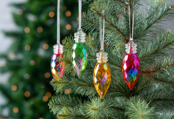 Sparkle Holiday Light Bulbs