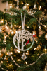 Cardinal in Birch Tree Ornament