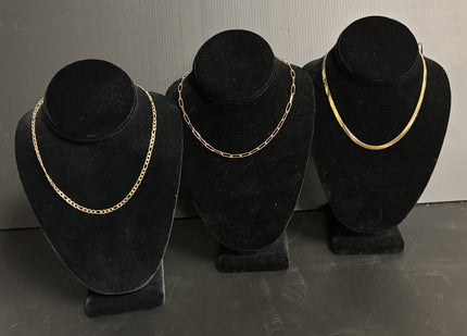 Tarnish resistant gold chains
