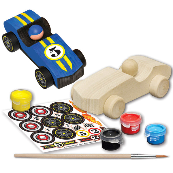 Race Car Wood Paint Kit-3y+