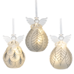 Luxury LED Glass Angel Ornament