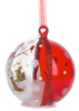 LED Snowman Glass Ornaments