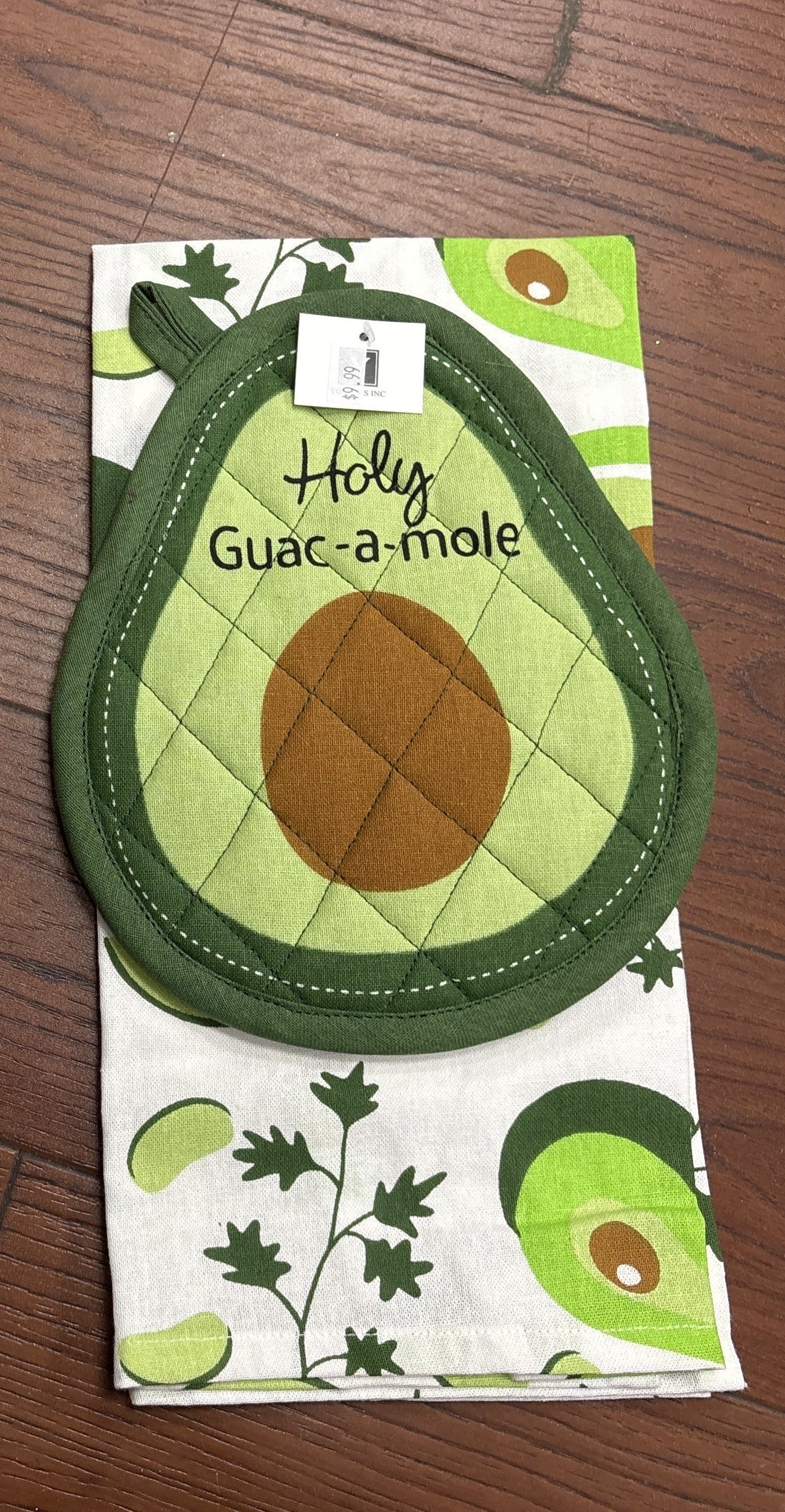 Fruit Potholder and Towel set