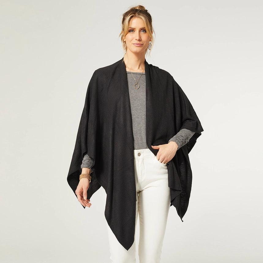 Kiara Lightweight Wrap Black