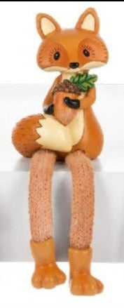 Autumn Joy Fox Shelf Sitter