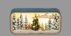 LED Light Up Laser-Cut Winter Scene Figurines