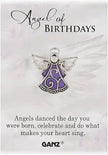 Angel of Birthdays Pin