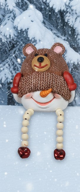 Snowman shelf sitter