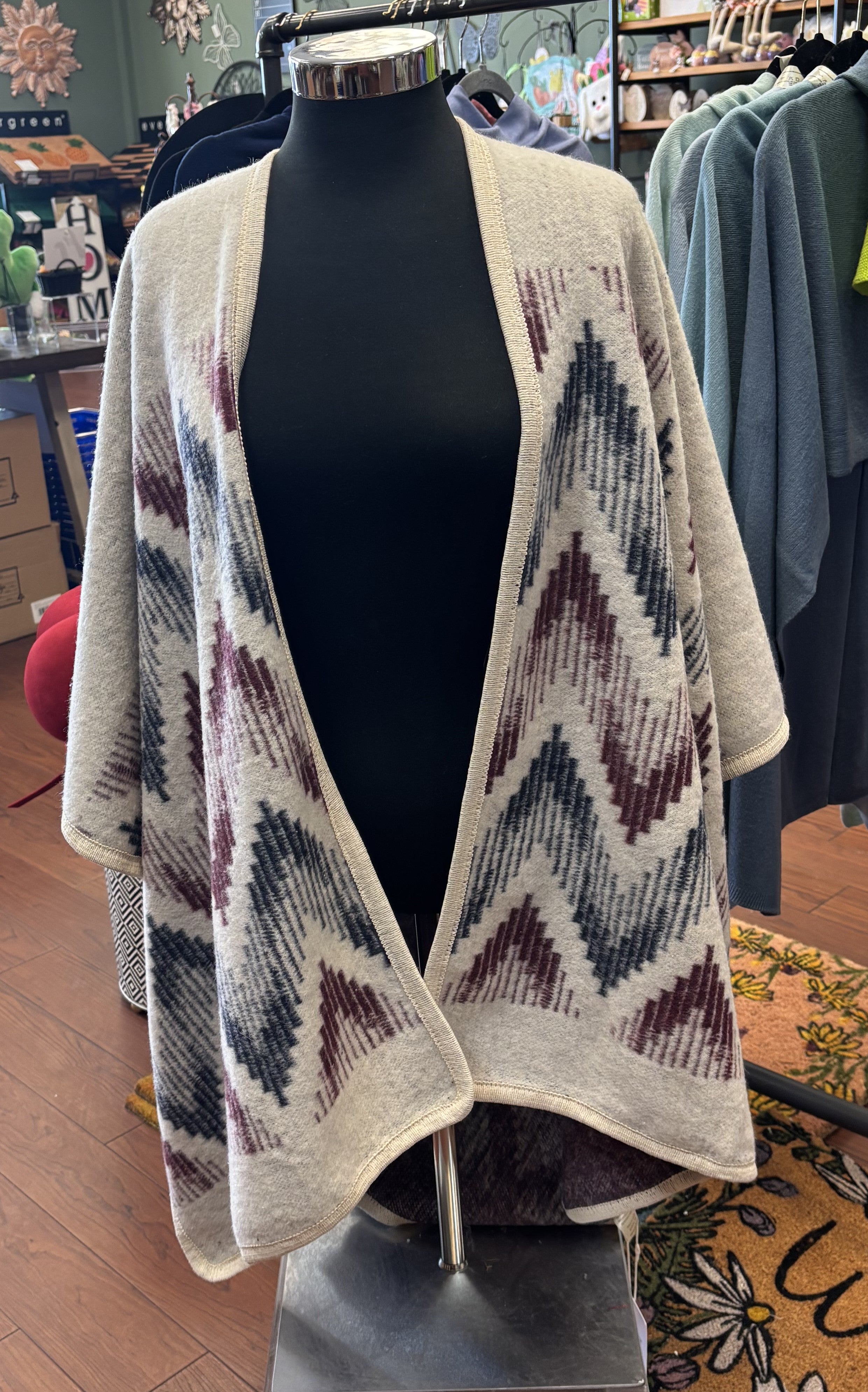 Warm Chevron style wrap