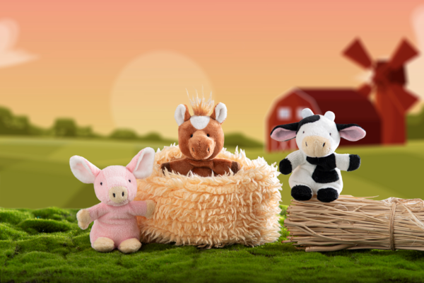 Farm Learn & Play 3 pc. set