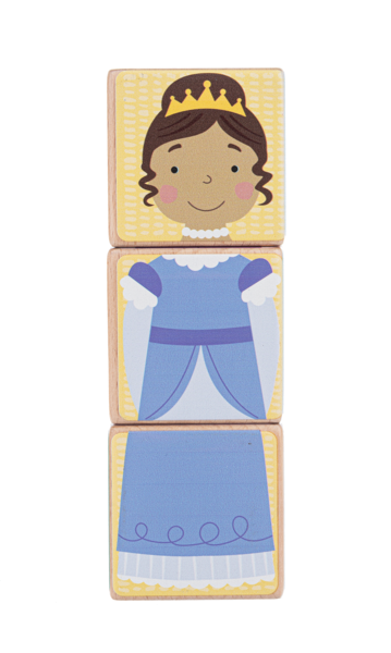 Wooden Block Doll (3 pc. set) 12M+