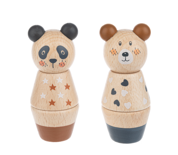 Wooden Nuts 'N Bolts Buddies
