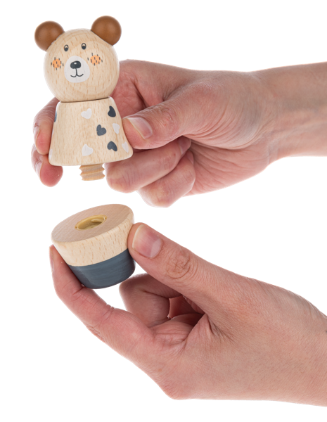 Wooden Nuts 'N Bolts Buddies