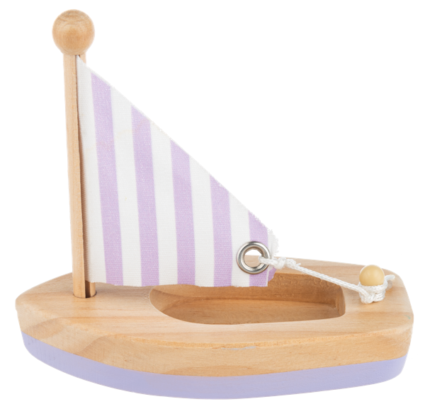 Stephen Baby wooden sailboat