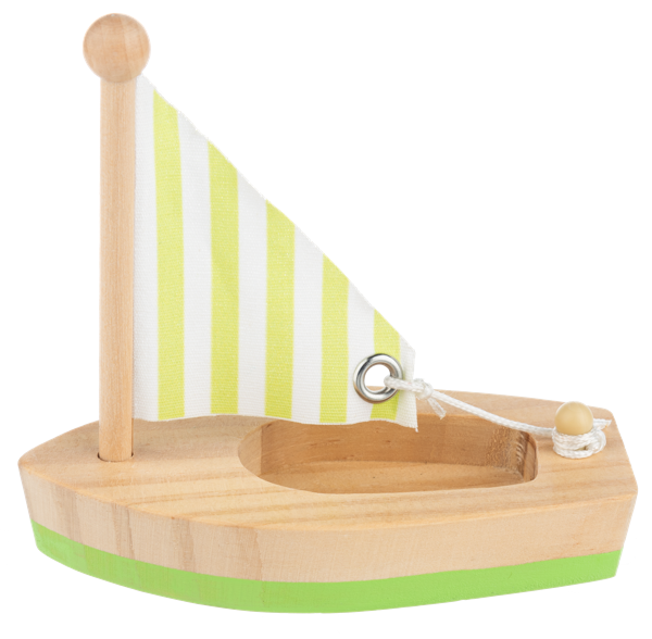 Stephen Baby wooden sailboat