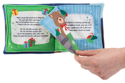 Up on the House Top Soft Christmas Book