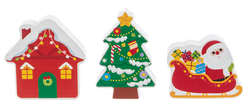 Christmas Wood Toy Play Set