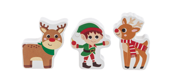 Christmas Wood Toy Play Set