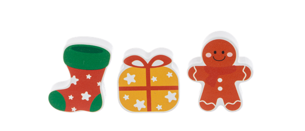 Christmas Wood Toy Play Set