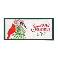 Seasons Greetings Cardinal Switch Mat