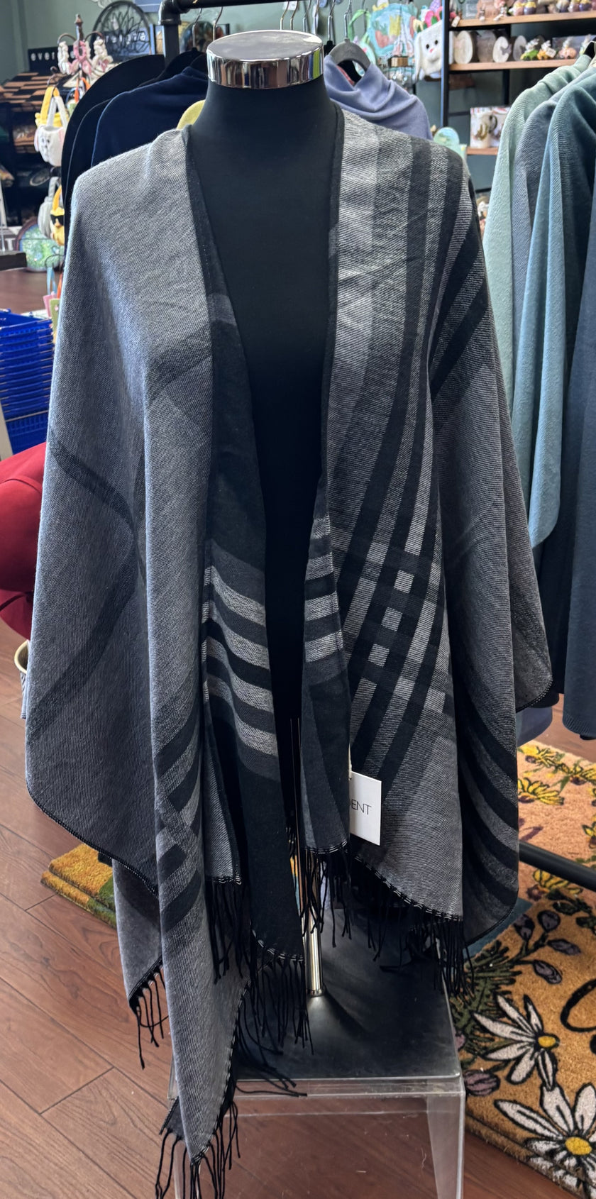 Paola Plaid Wrap