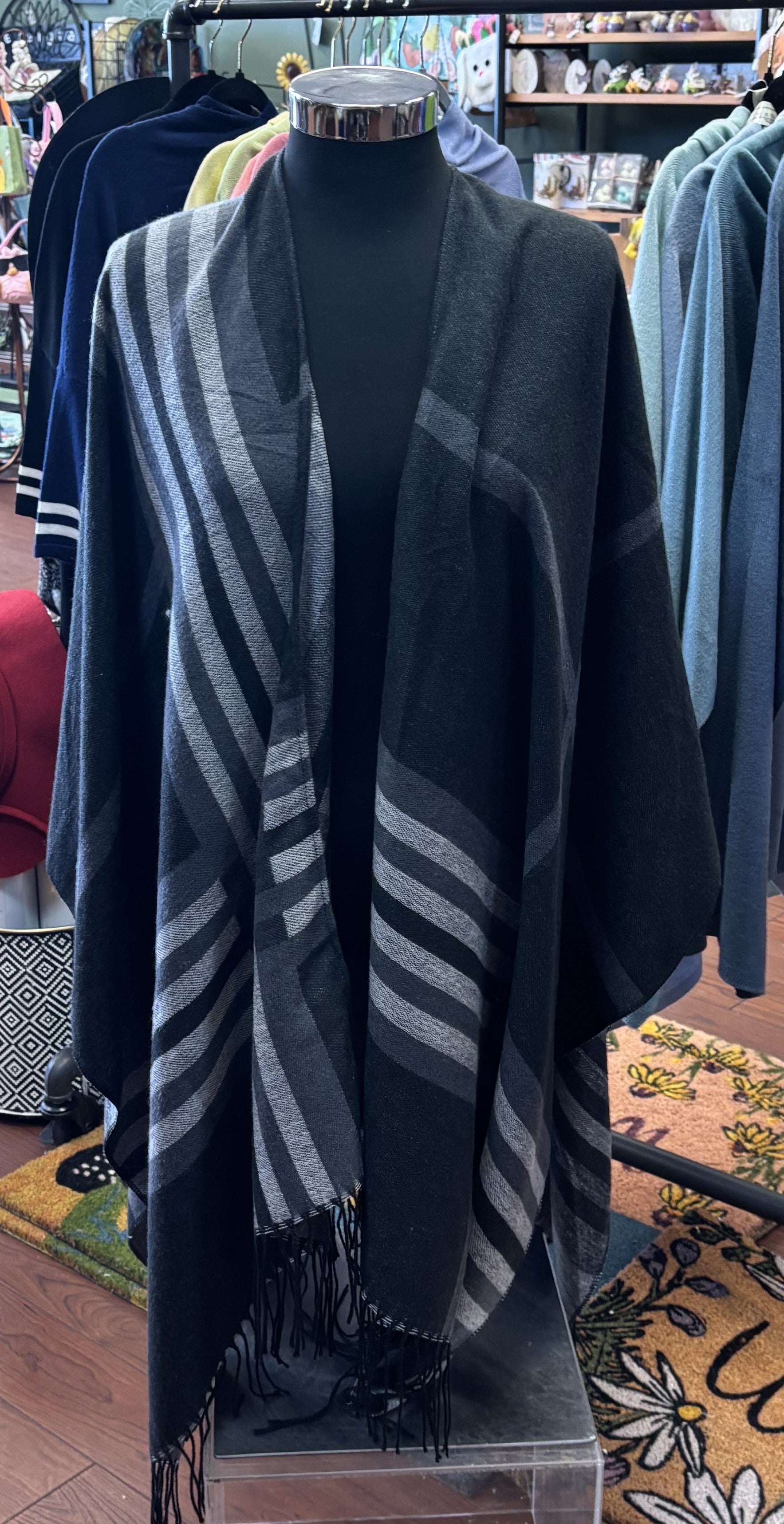 Paola Plaid Wrap