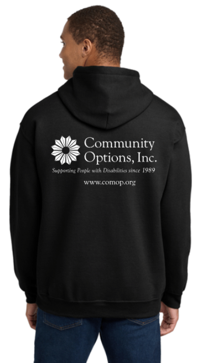 Black Hoodie with Logo (Unisex)