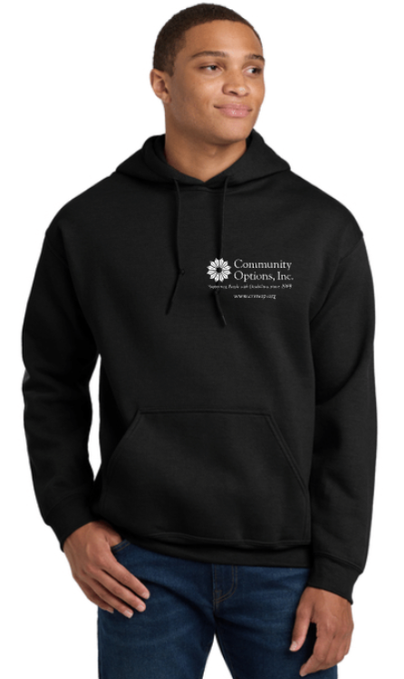 Black Hoodie with Logo (Unisex)