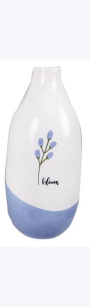 Ceramic Floral Painted Vase