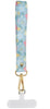 Geometric Tapestry Scalloped Harmony Keychain, Phone Wristlet