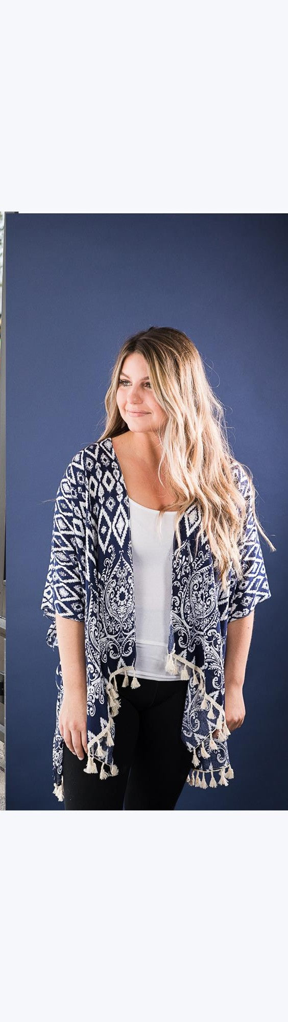 Tribal Print Kimono