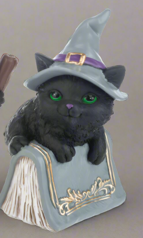 Witchy Business Cat Figurines