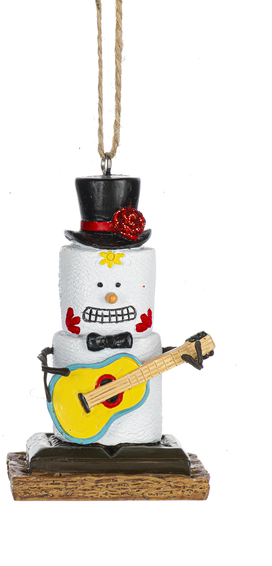 S'mores Day of the Dead Ornaments